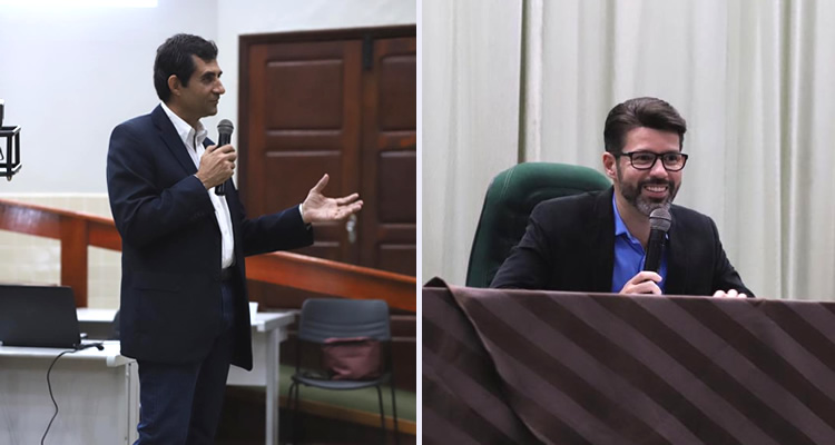 Conselheiro Antonio Malheiros e Juiz Federal Allysson Fontenele Conselheiro Antonio Malheiros e Juiz Federal Allysson Fontenele