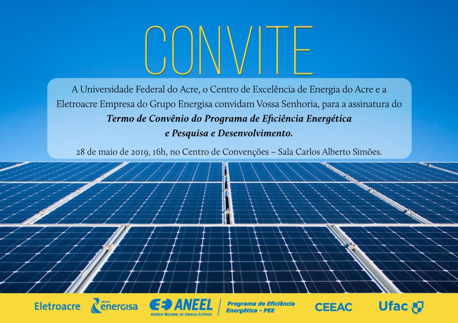 Convênio do Programa de Eficiência Energética