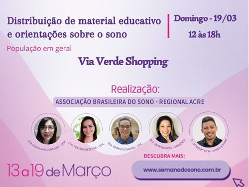 Semana do Sono 2023: Sono é essencial para a Saúde