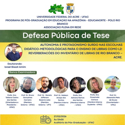 Defesa Pública de Tese